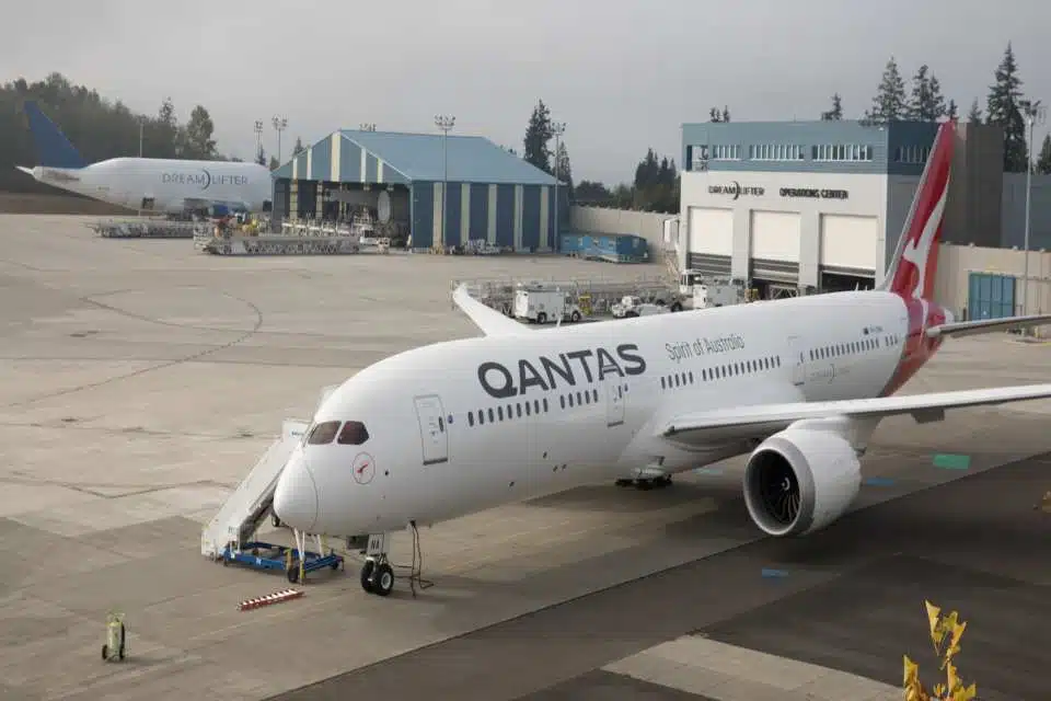 Qantas' Dreamliner