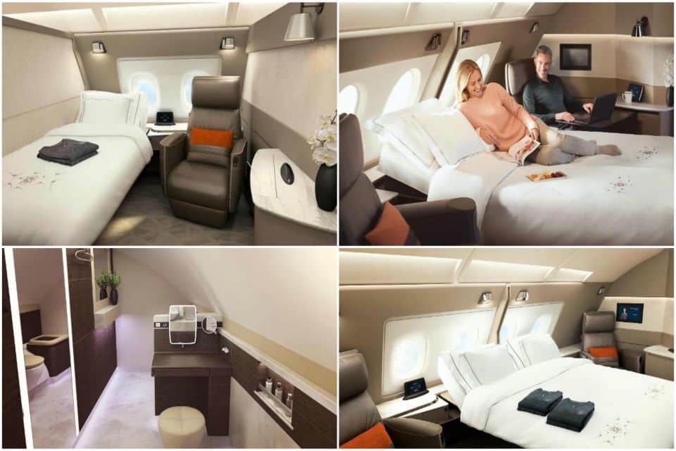 Singapore Airlines just unveiled new luxury suites for its Airbus A380