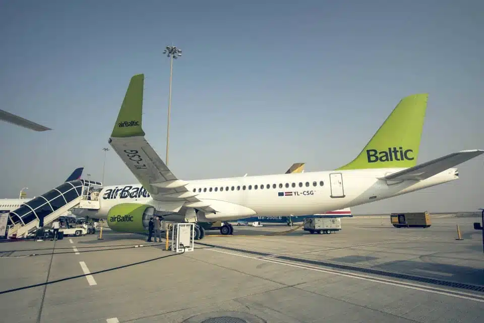 Six airBaltic Airbus A220s grounded due to lack of spare parts