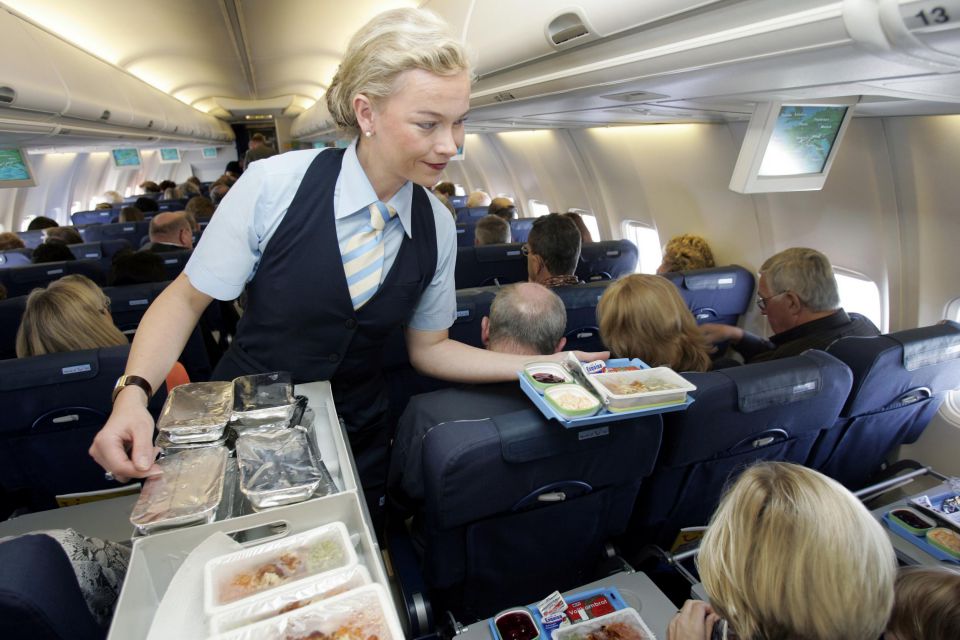 What is the new Impossible food menu on United Airlines?