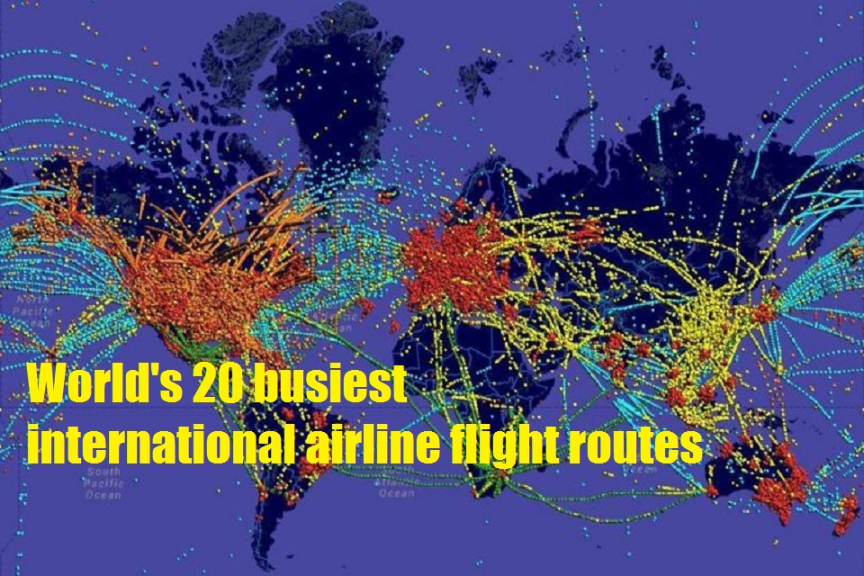 OAG takes a closer look at the Top 20 busiest international routes by frequency in the 12 months to February 2018.