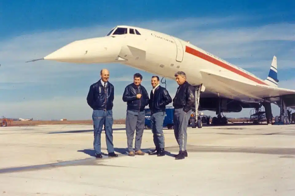 Concorde flew