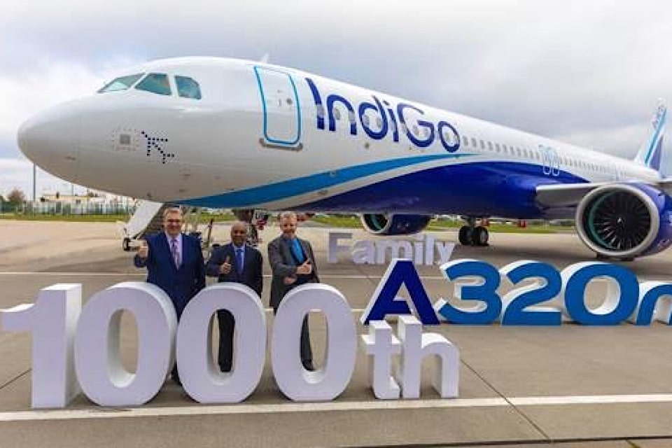 Airbus marks its 1,000th A320neo Family aircraft delivery