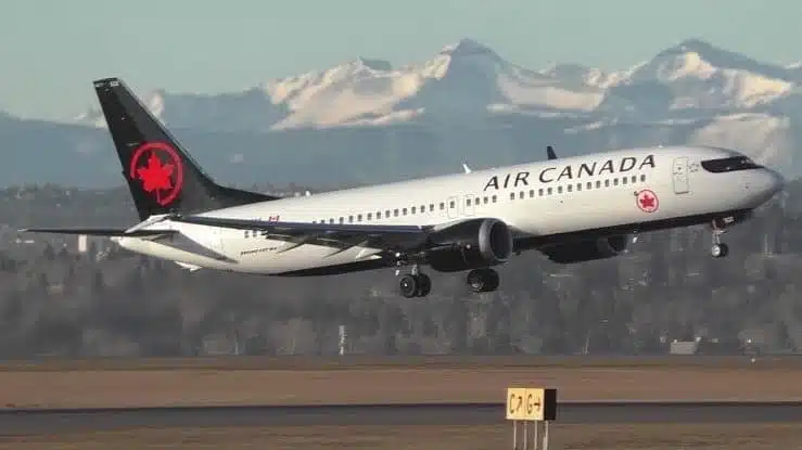 Air Canada sees 9.4% dropin 3Q net profit on MAX absence