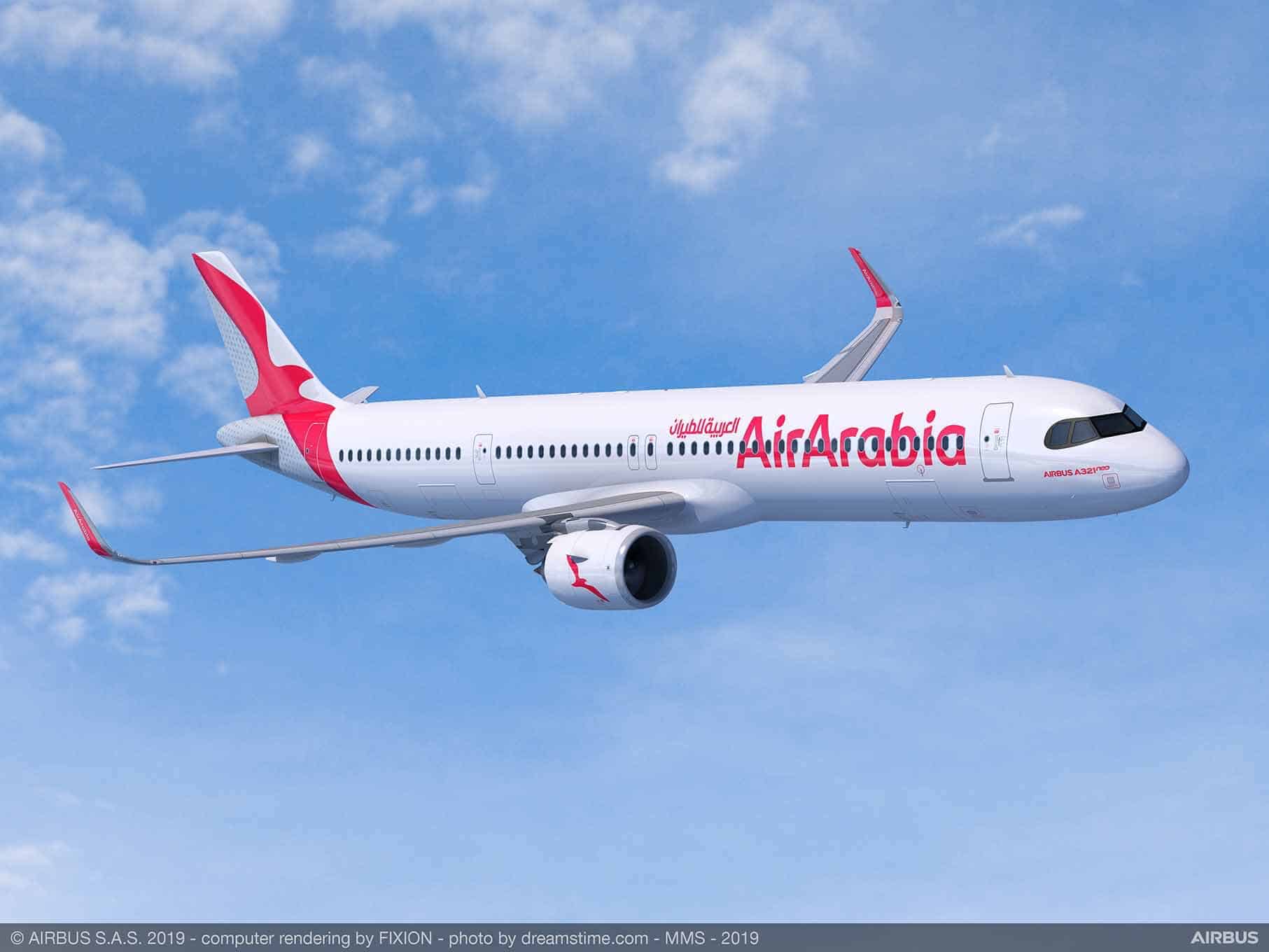 Air Arabia orders 120 Airbus A320neo Family aircraft, including XLRs.