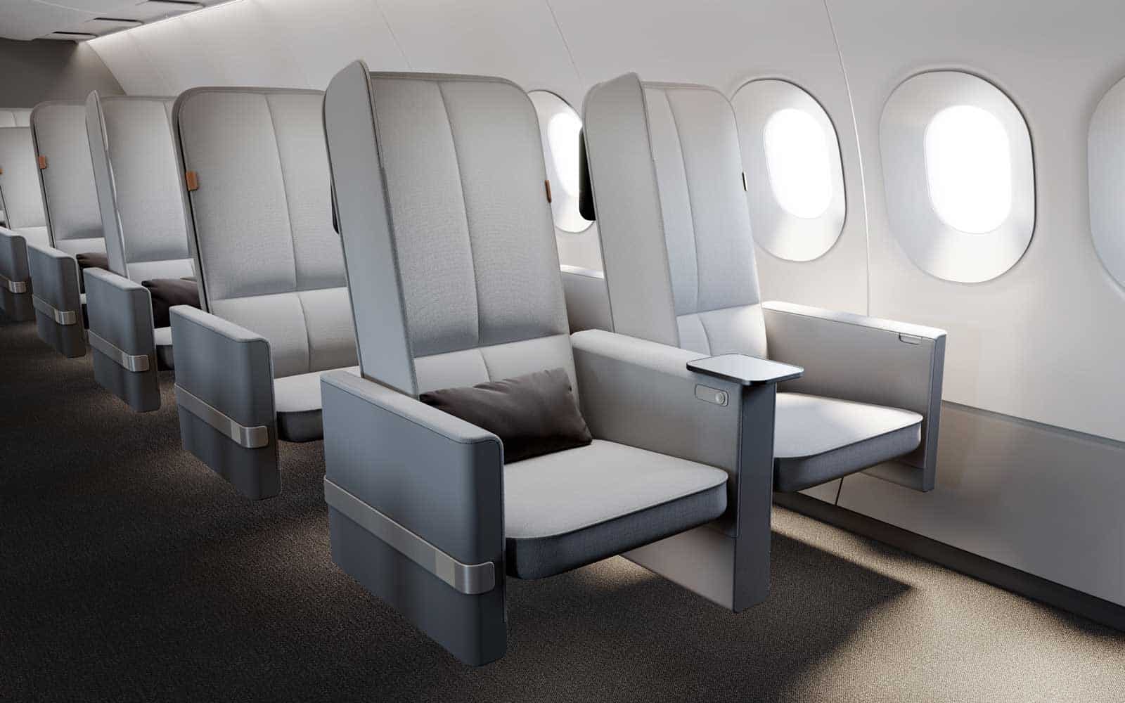 This New Seat Design May Make Flying Less Painful