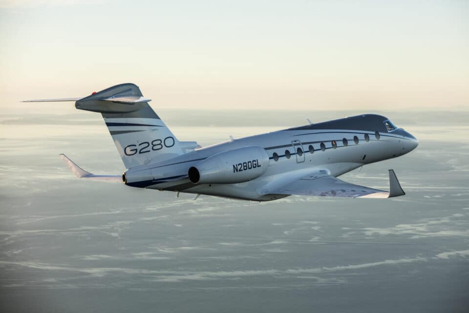 GULFSTREAM G280 EARNS FAA AFFIRMATION OF SUPERIOR SOUND PERFORMANCE
