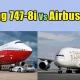 Boeing 747-8i vs Airbus A380 a Comparisons of two Legends