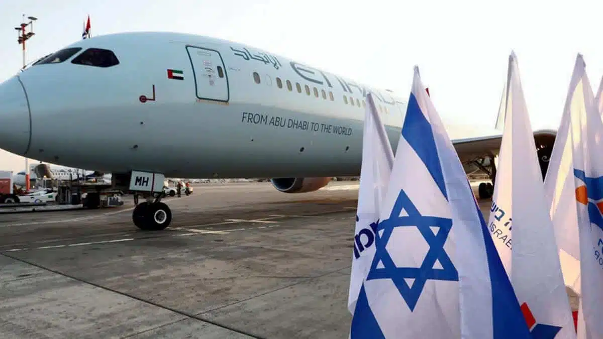 Etihad Launches first commercial flight from UAE to Israel