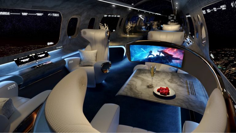 Rosen's Touchless Aircraft cabins