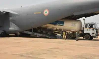 IAF starts operations to airlift oxygen containers amid Covid crisis