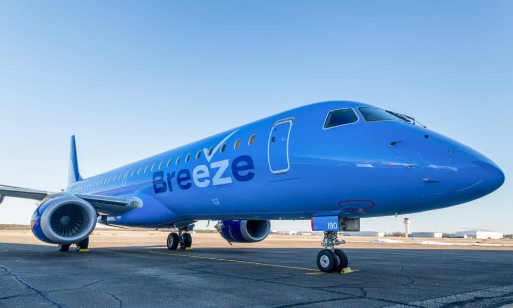 Breeze American Newest Airways Announces Debut Service From 16 Cities