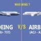 The comparison of ACJ 320neo vs BBJ 737 max 8