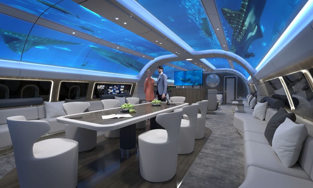 New World Traveller luxury design for long-haul aircraft