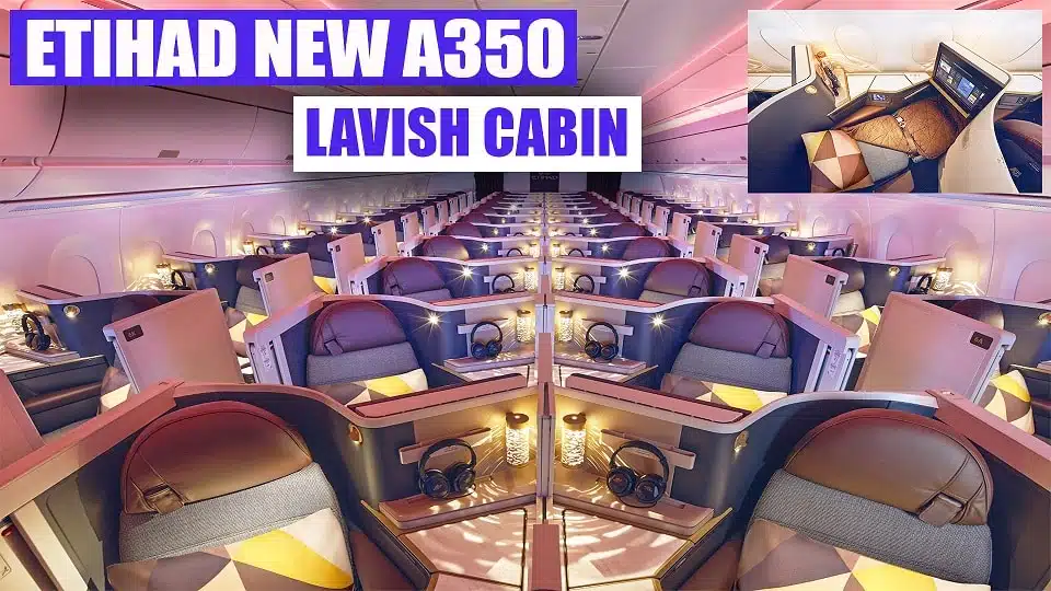 Is the new Etihad A350 a game changer? Private cabin for business class and Pro luxury for economy.
