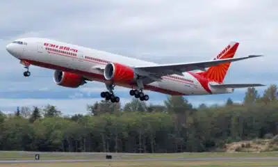 Air India's shortest distance flight.