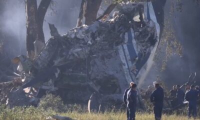 Russian Ilyushin Il-76 Military Cargo Plane Crashes, Four Dead