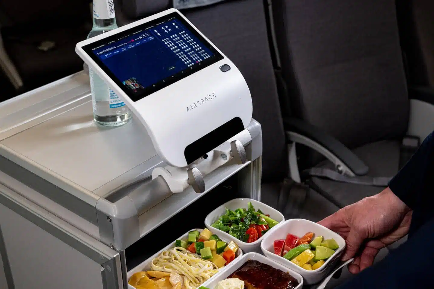 Can the tracking of in-flight catering improve airline sustainability.