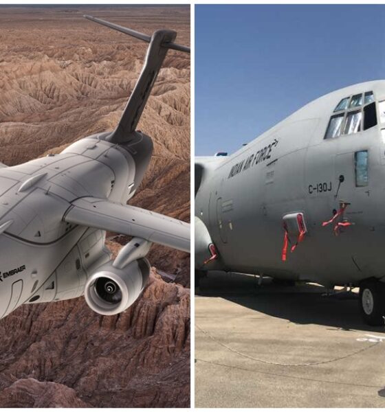 Lockheed Martin's C-130J Ready-to-Build Aircraft in India Amidst C-390 Competition