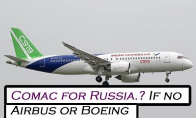 Russia might pick COMAC if there are no western aircraft?