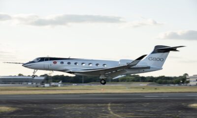 Gulfstream G800 makes First International Flight.
