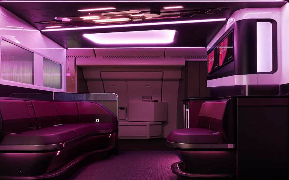 Virgin Atlantic's new A330 Neo passengers will enjoy a luxurious experience.
