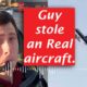 This video game-inspired guy stole the real aircraft, and the result was shocking.