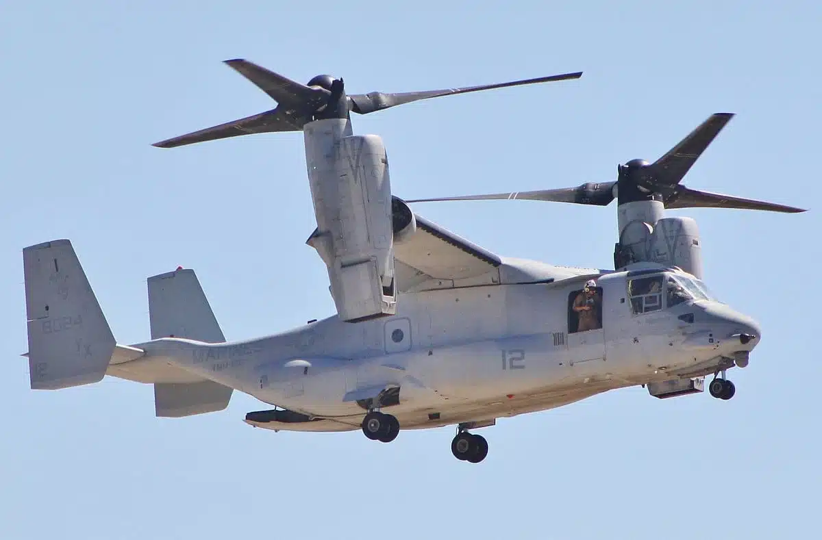 The US Air Force no longer grounds its MV22 Osprey