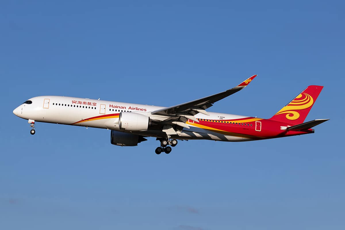 Hainan Airlines is awarded the 5-Star Airline Rating for 2023