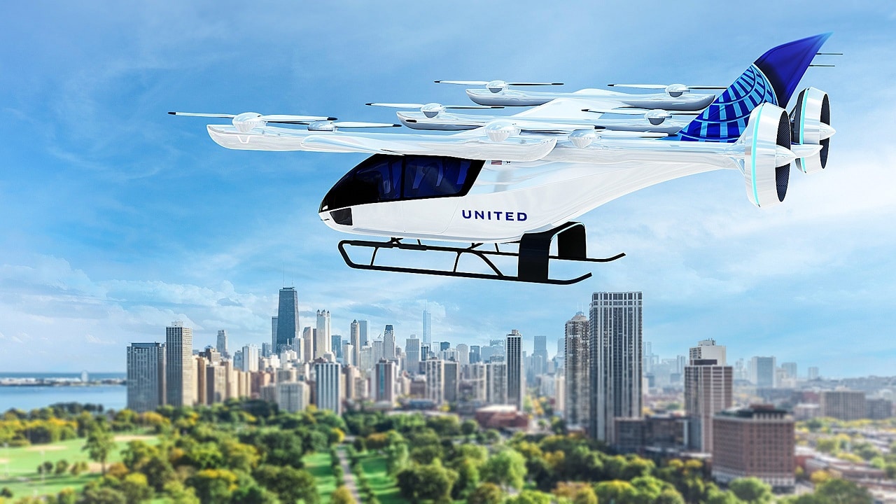 United Invests Another $15 Million in Electric Flying Taxi Market with Eve