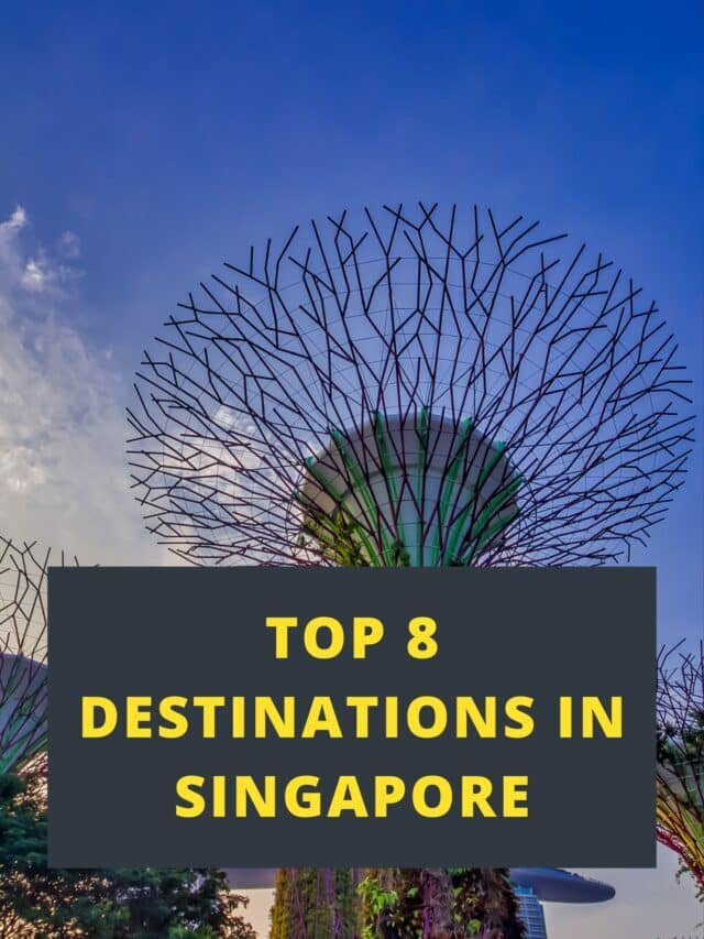 Top 8 destinations in Singapore