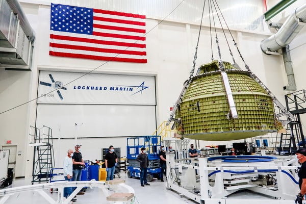 NASA Orders Three More Orion Spacecraft From Lockheed Martin