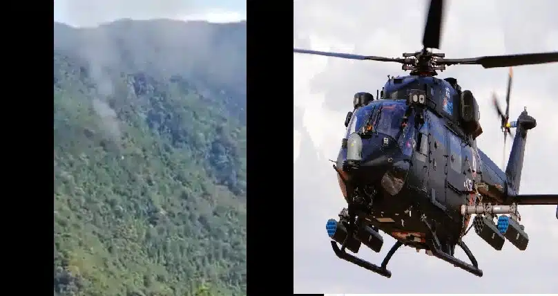 Army HAL Rudra helicopter crashes in Arunachal Pradesh, search operation underway