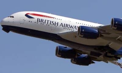 A passenger pooped on the floor of the economy class cabin in a British Airways flight from London Heathrow