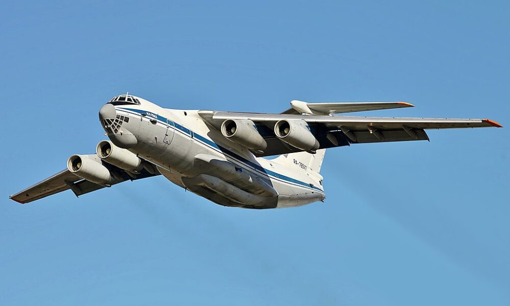 At $21,500, you may own this Il76 cargo aircraft has been sitting idle over the Erzurum Airport