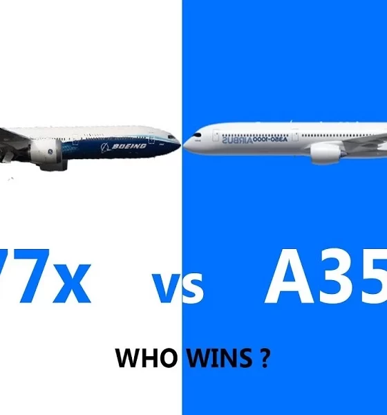 Mega Comparison of Boeing 777x vs A350-1000 Aircraft