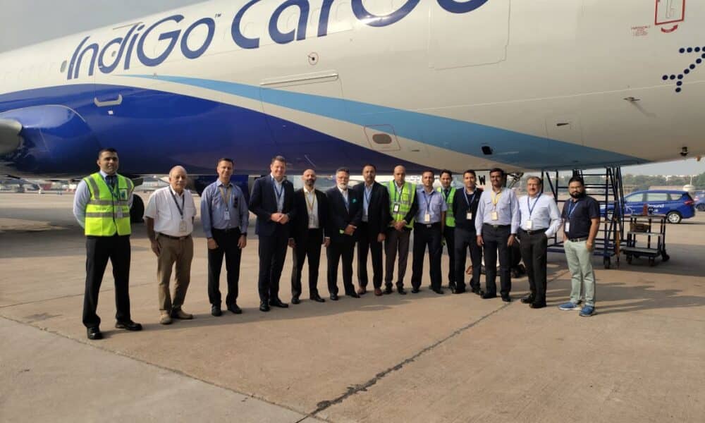 IndiGo Cargo operated its first international flight between Kolkata-Yangon