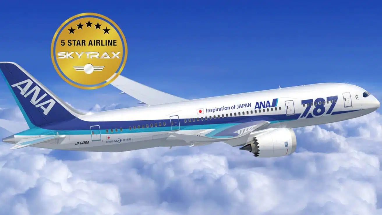 All Nippon Airways earns SKYTRAX 5-Star rating for 10 consecutive years
