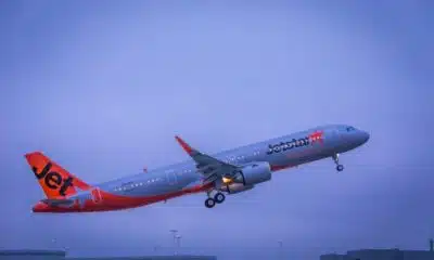 Jetstar Unwraps Its New A321LR Before Christmas