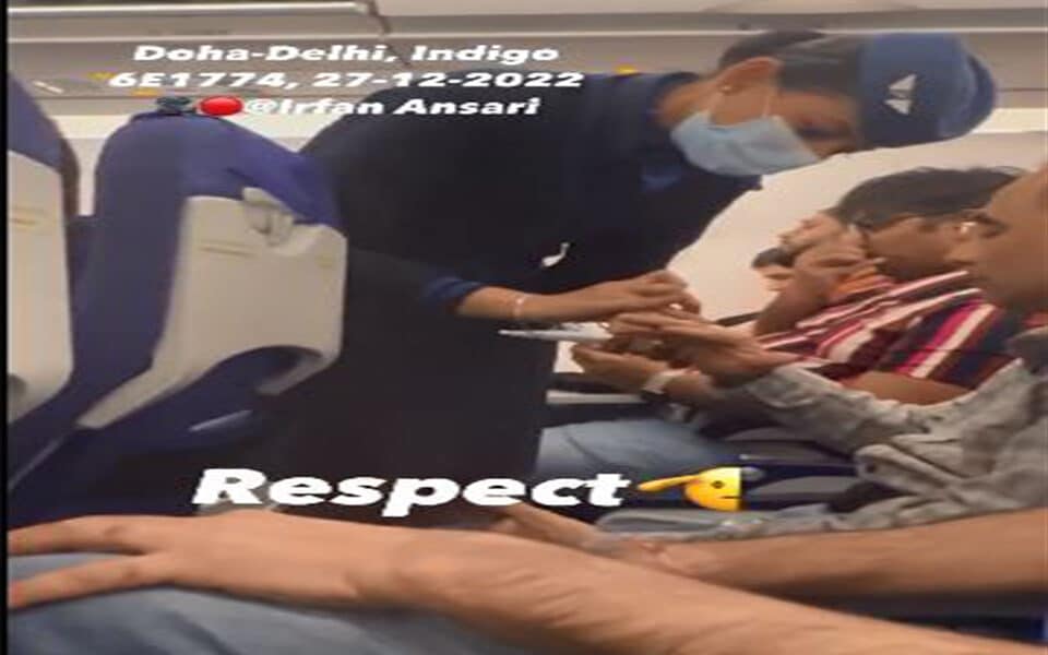 IndiGo air hostess provides mid-air medical assistance, wins netizens' praise