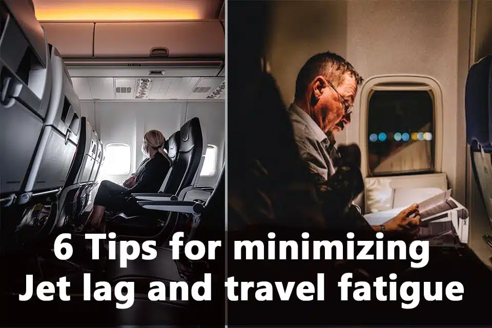 Travel tips and ways to avoid fatigue during long-haul flights