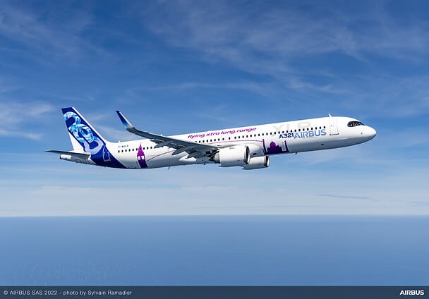 This is how Airbus tests the new A321XLR flight with passengers traveling nonstop.