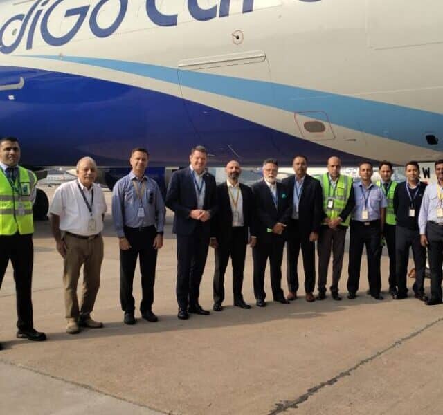 IndiGo Cargo operated its first international flight between Kolkata-Yangon