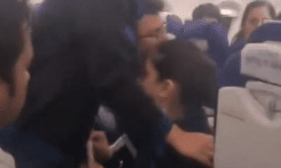 A video of the cabin crew has gone viral when they lose their cool while dealing with disrespectful passenger.