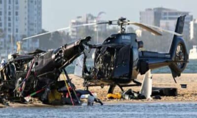 Two Helicopters Collide Mid-Air In Australia