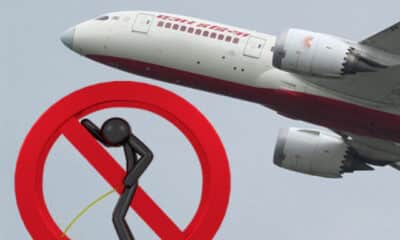 A passenger on an Air India flight urinate on another passenger.