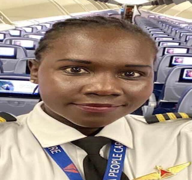 South Sudan's 1st Female Commercial Pilot Becomes Captain with Delta Air Lines