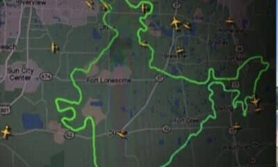 Historic! On Republic Day, YouTuber Gaurav Taneja painted a map of India in the sky over US airspace.