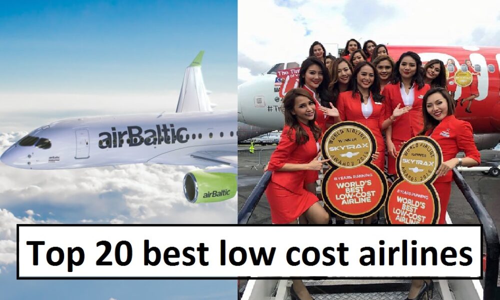 Top 20 low-cost airlines for 2023