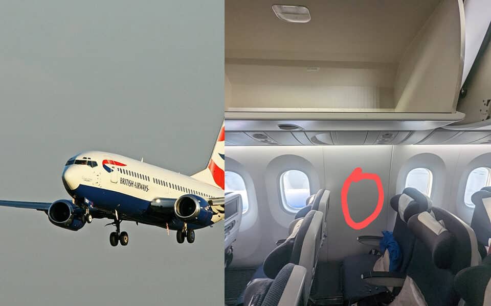 Man pays extra for window seat on British Airways flight...but, surprise, surprise!